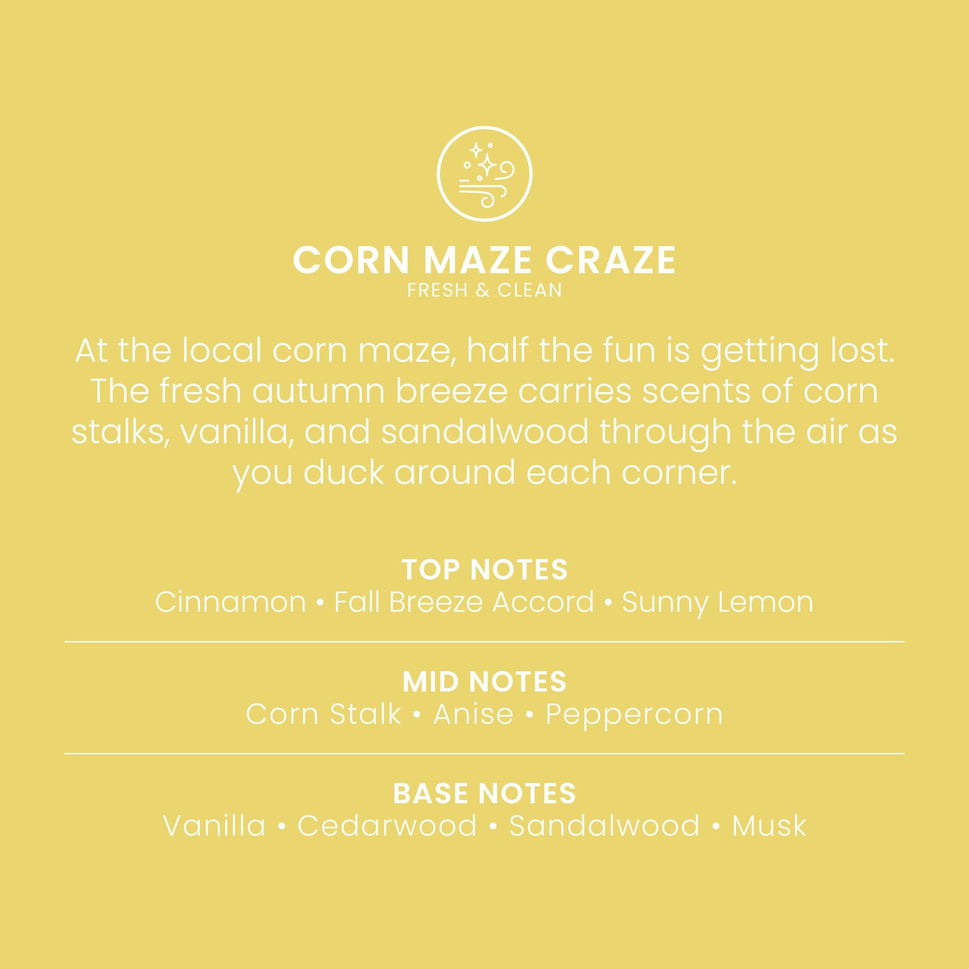 Corn Maze Craze Original Large Jar Candle
