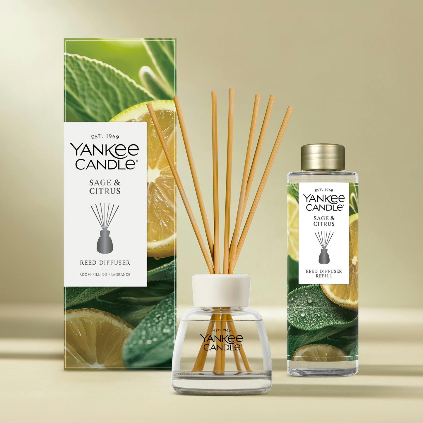 Sage & Citrus Reed Diffuser Kit